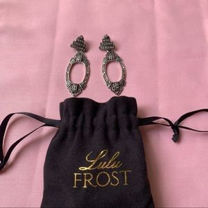 LULU FROST MARCASITE EARRINGS
